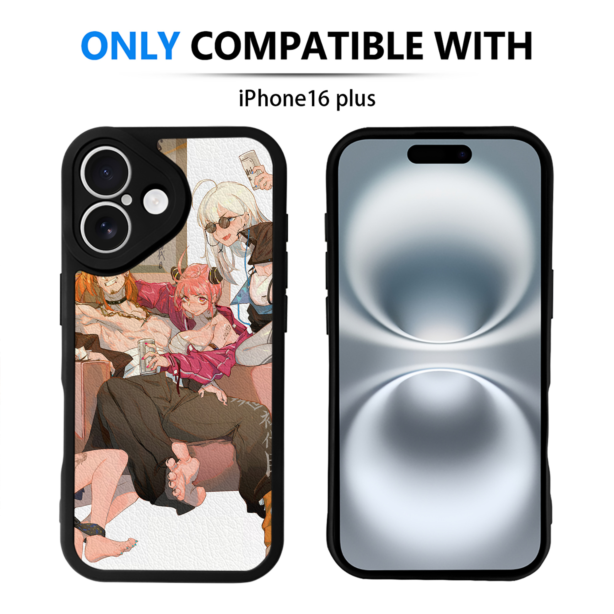 （画像用） SPY×FAMILY间谍家家酒 【iPhone 16シリーズ対応】シリコンスマホケース（レザー調） 材質：シリコン
